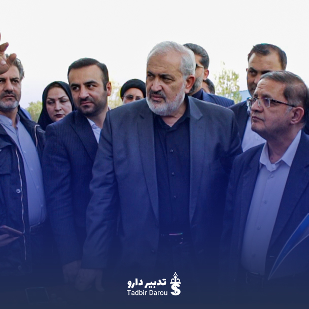 بازدید وزیر صنعت از واحد جدید تدبیر دارو